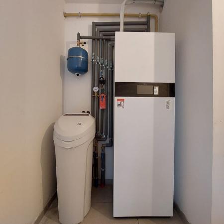 Kotłownia z pomp ciepła Vitocal 222 S R32