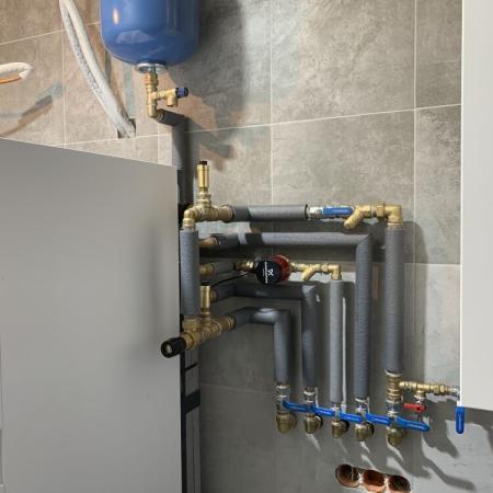 Vitocal 111 S z buforem 40l podłączenie do instalacji